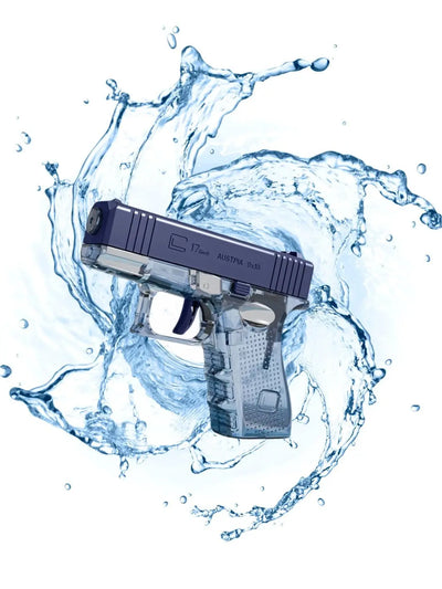 Splash Shooter Clear Bleu | Pistolet a eau Clear Bleu